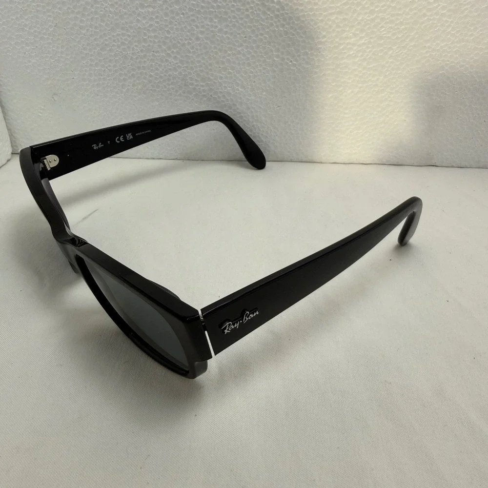 Ray-Ban Sunglasses FRAME ONLY Black RB4388 601/71 Rectangular Dark Grey Lenses